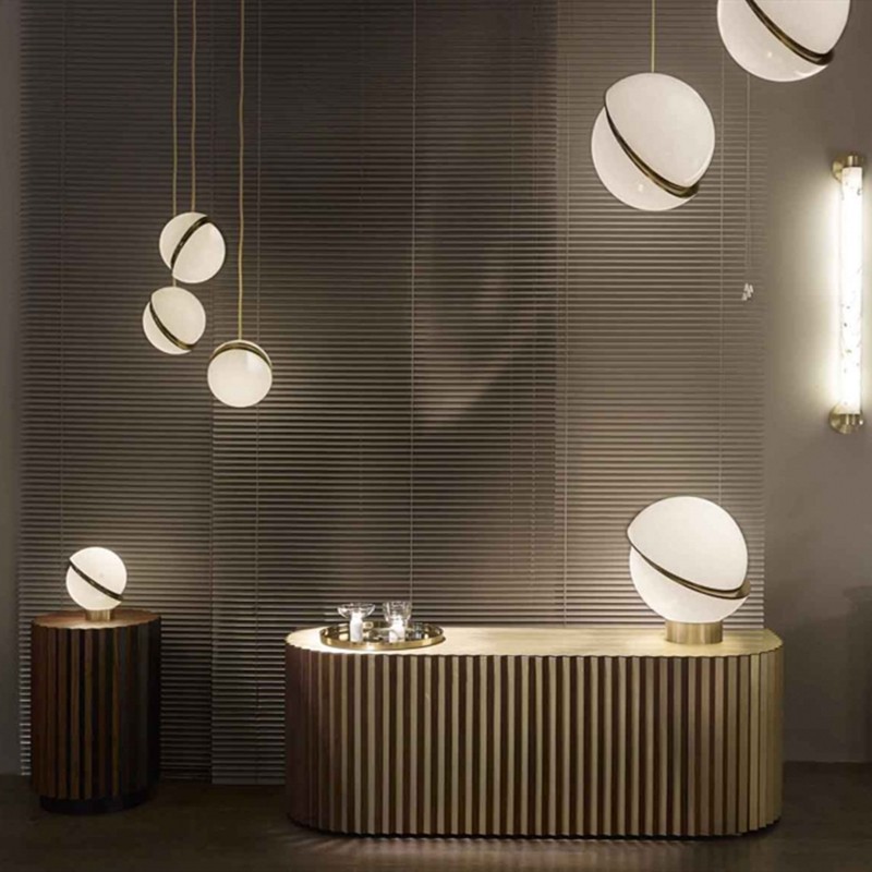 Crescent Pendant Light
