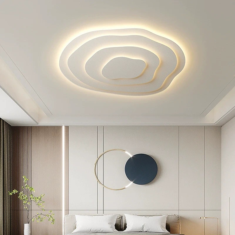 Aeris Mimir Wave-Form Acrylic Ceiling Light Modern Minimalist Surface Mount Lamp Living Room Bedroom T812