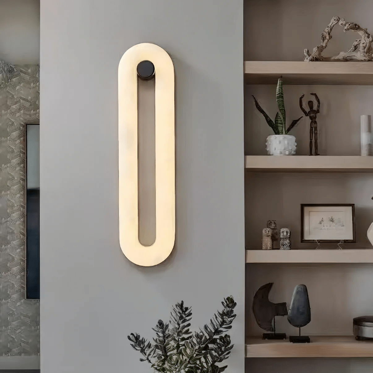 Alabaster Loop Wall Light T1618