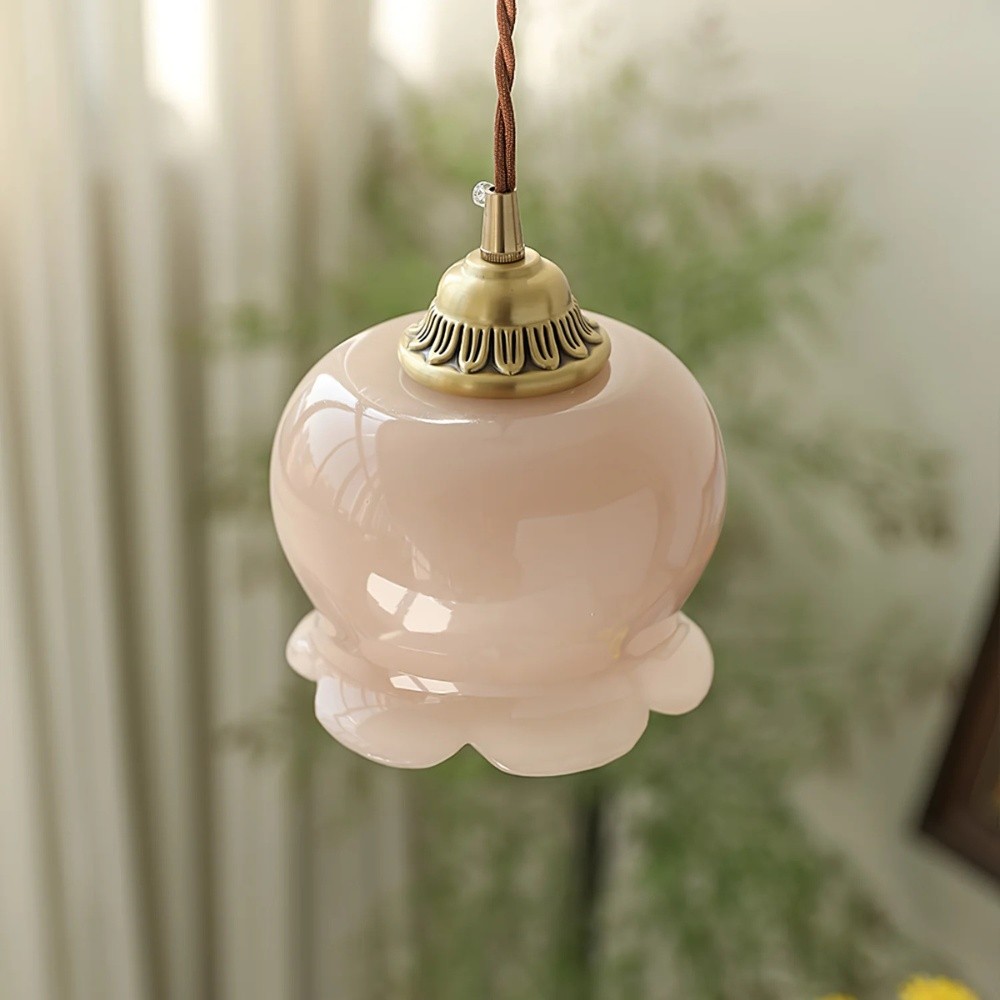 Vintage Valley Flower Pendant Light S163