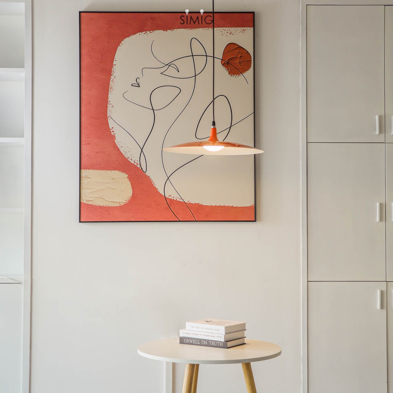 Alphomo Large Pendant Light - Scandinavian Design for Living Room