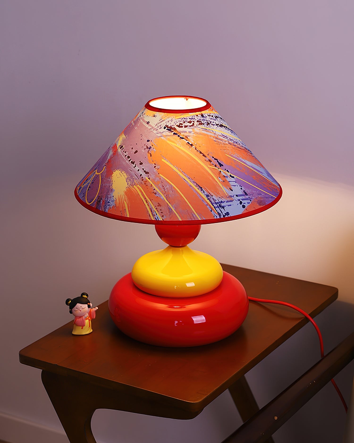Retro Decorative Colorful Stacked Table Lamp M244