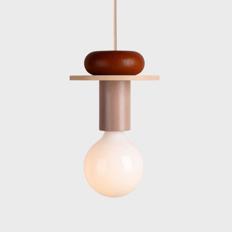 Creative Simple Wooden Pendant Light S155