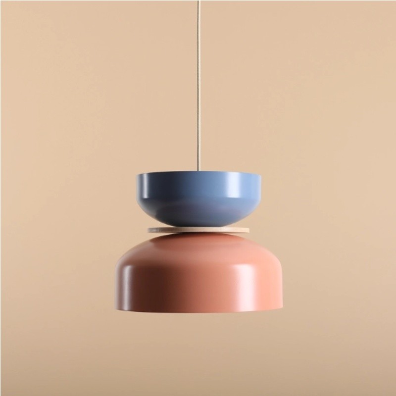 Contemporary Pendant Light with Layered Shade Design S231