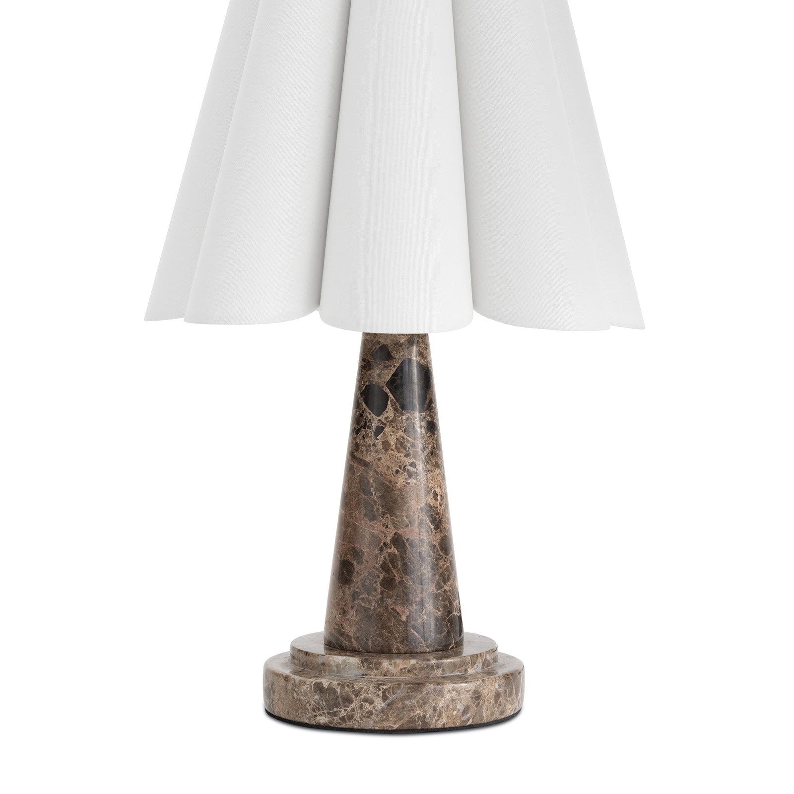 Shadon Marble Pleated Table Lamp T1904