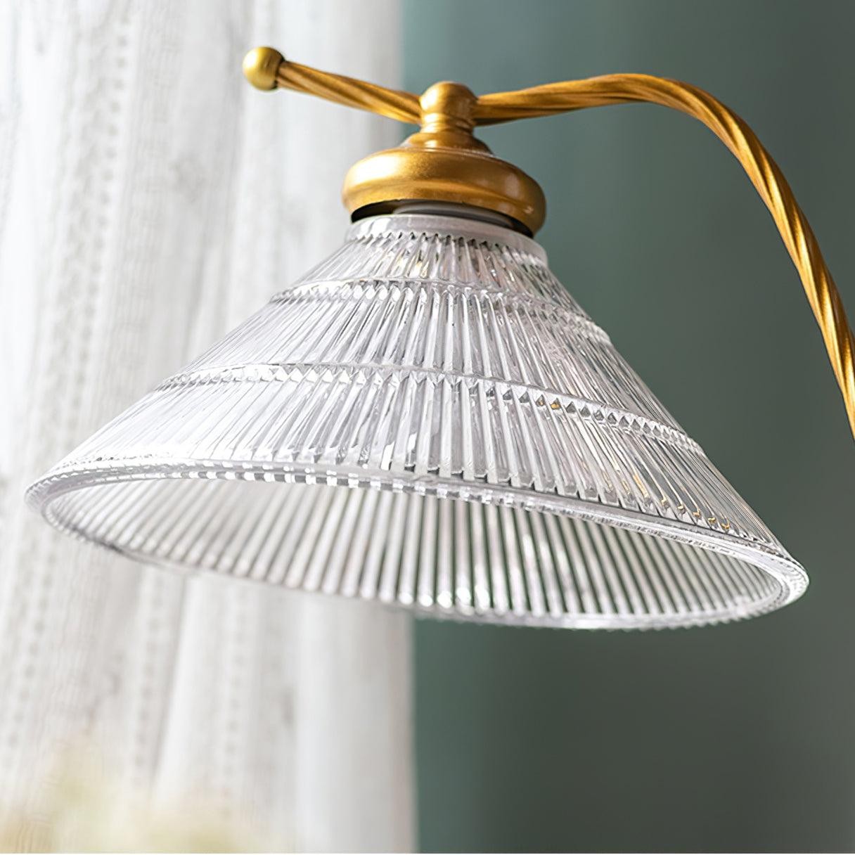 Glass Shade Vintage Reading Lamp M271