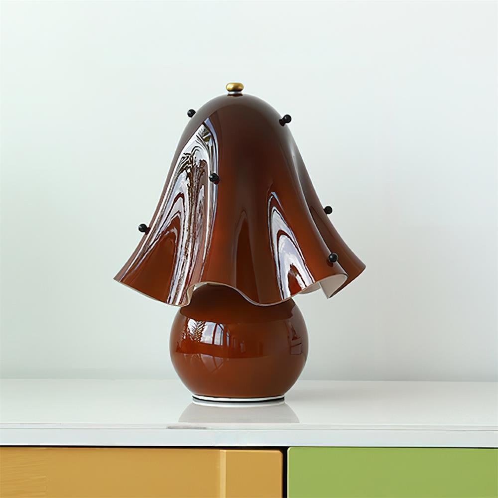 Bellina Sculptural Bell Flower Table Lamp - Accent Lighting for Room T281