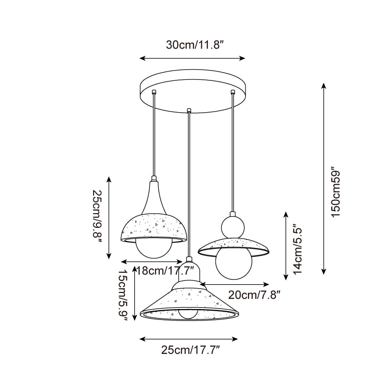 Modiva Pendant Lamp T1402