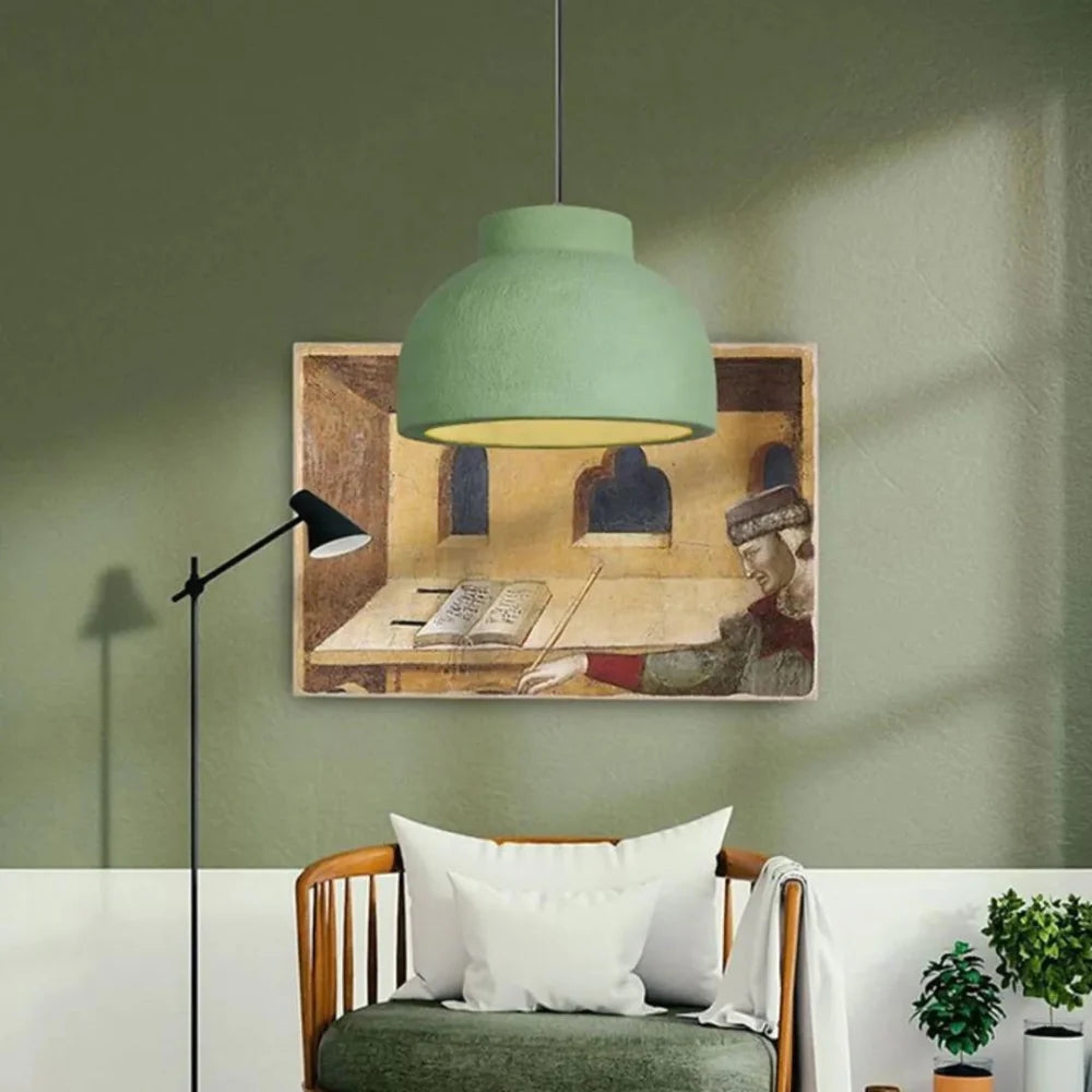 Nordic Bowl Minimalist Polystyrene Pendant Light T2053