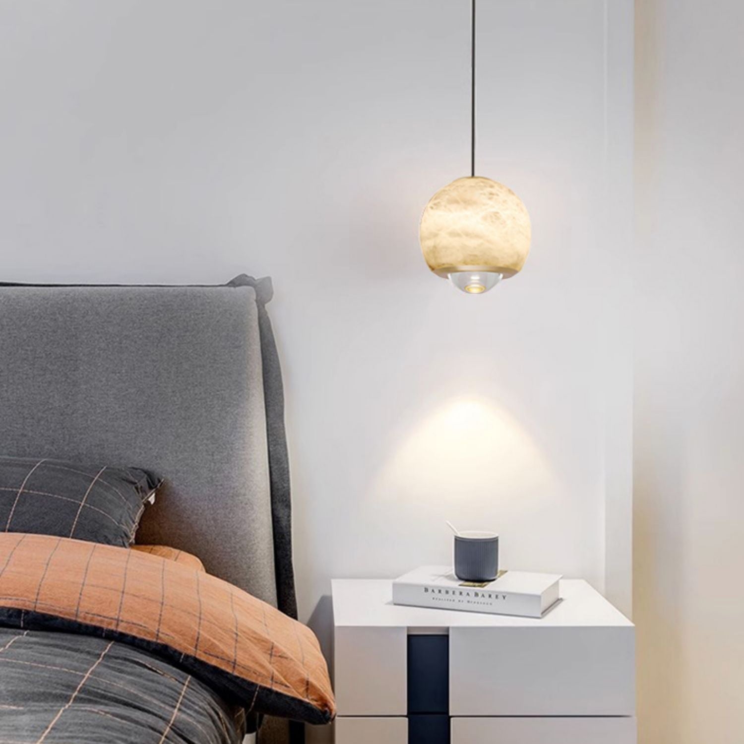 Ferox Alabaster Pendant Light T1646