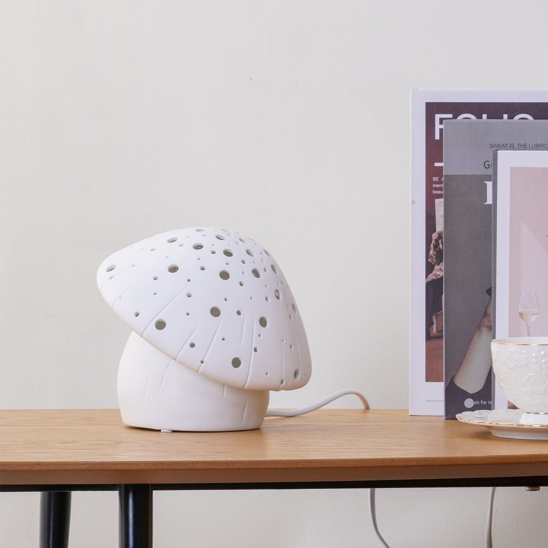 Cartoon Mushroom Skeletonized Table Lamp M363