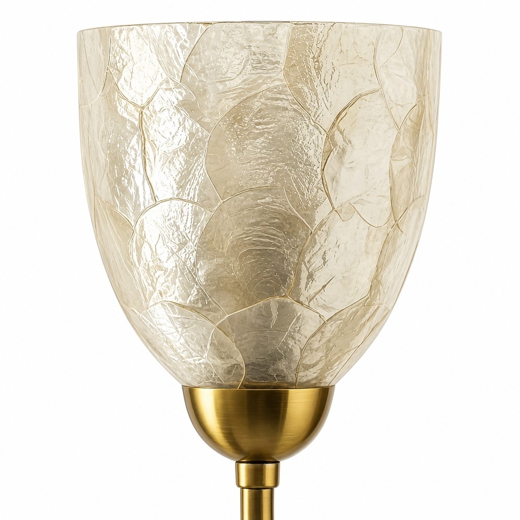 Nacrelith Wall Sconce - Modern Capiz Shell Lamp for Bedroom T2235