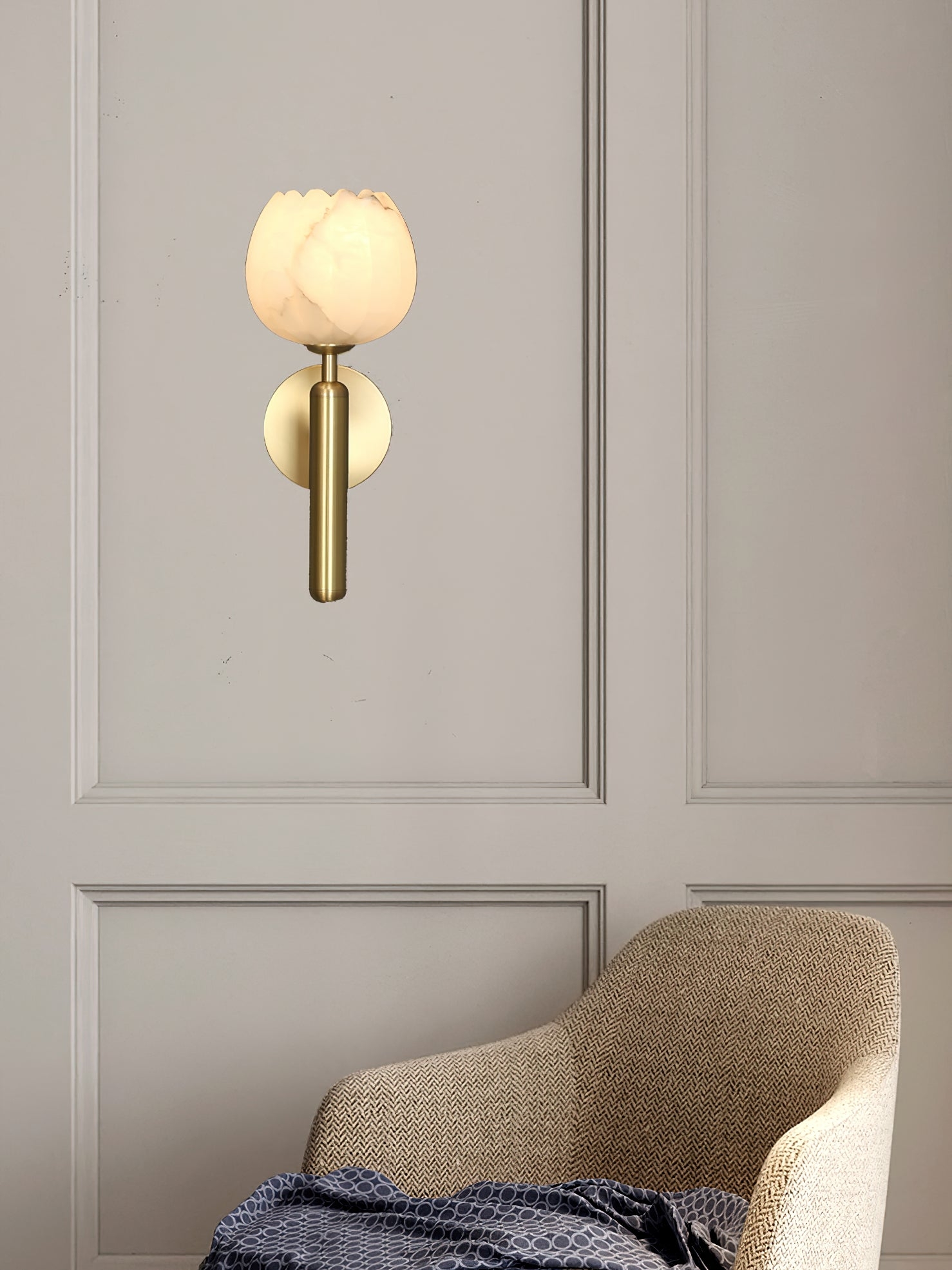 Mian Alabaster Wall Lamp T1663