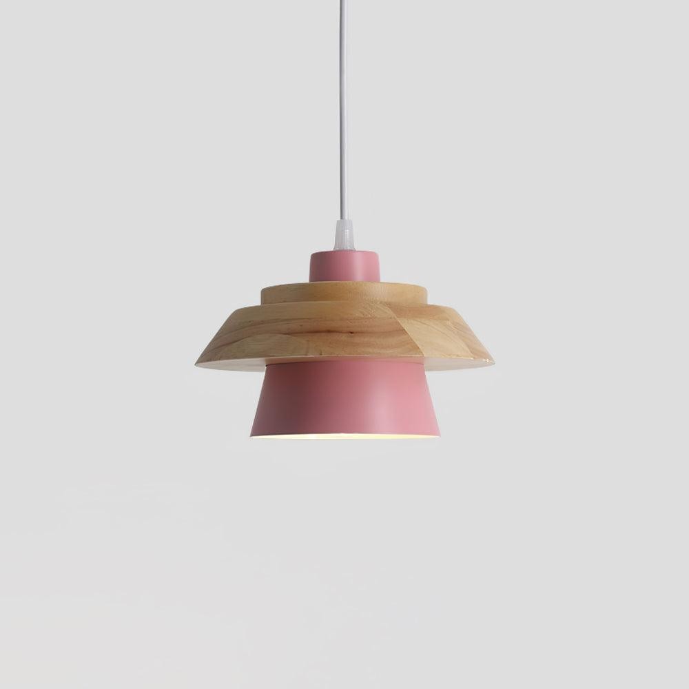Stone Wood Pendant Lamp M407