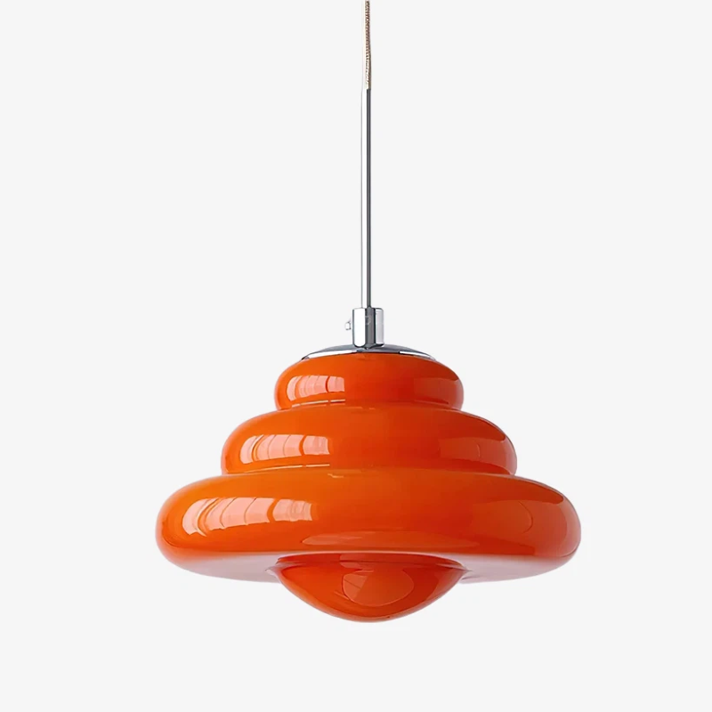 Bomiello Layered Glass Pendant - Modern Minimal Light for Living Room T586