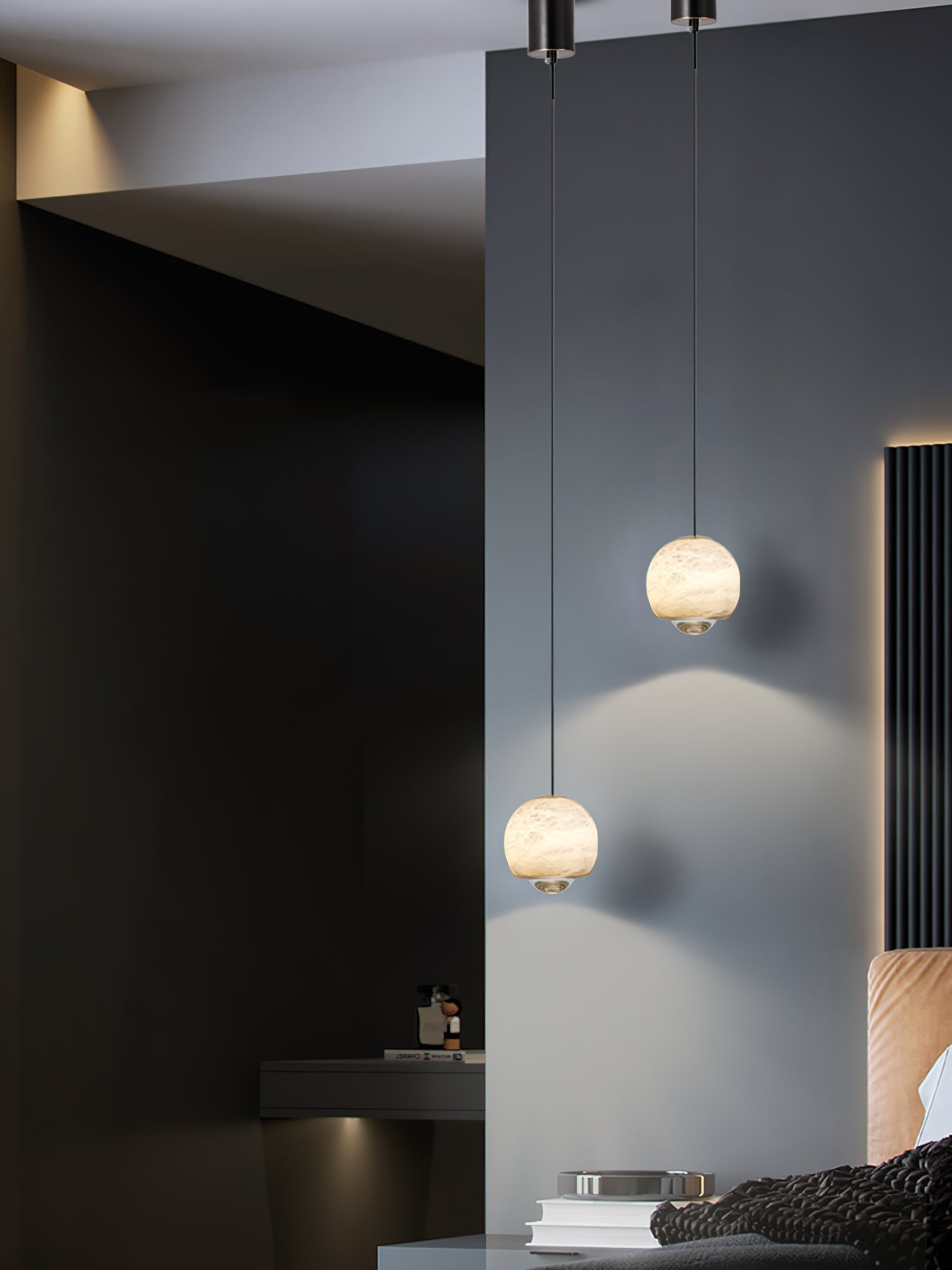 Ferox Alabaster Pendant Light T1646