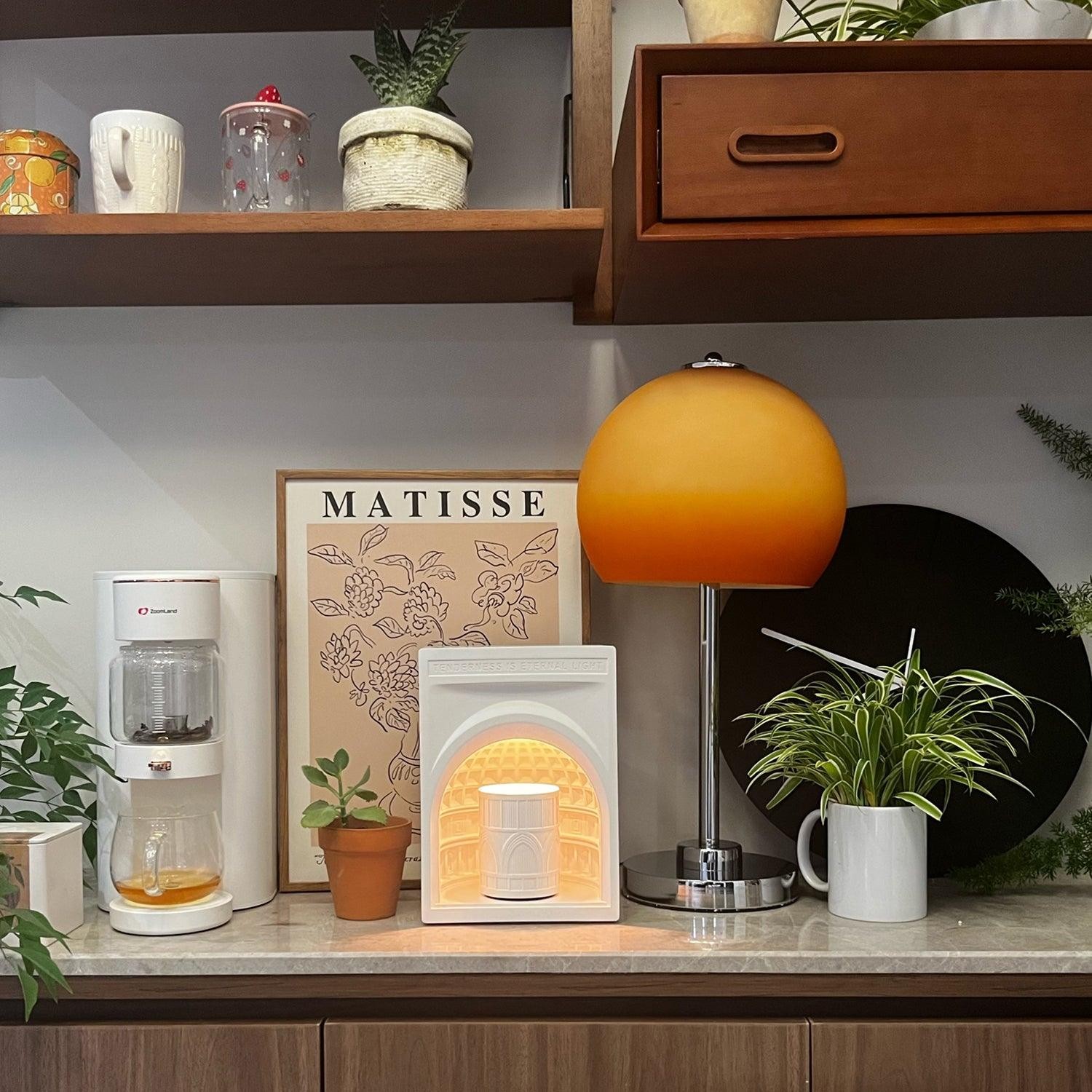 Retro Egg-shaped Dome Table Lamp M286