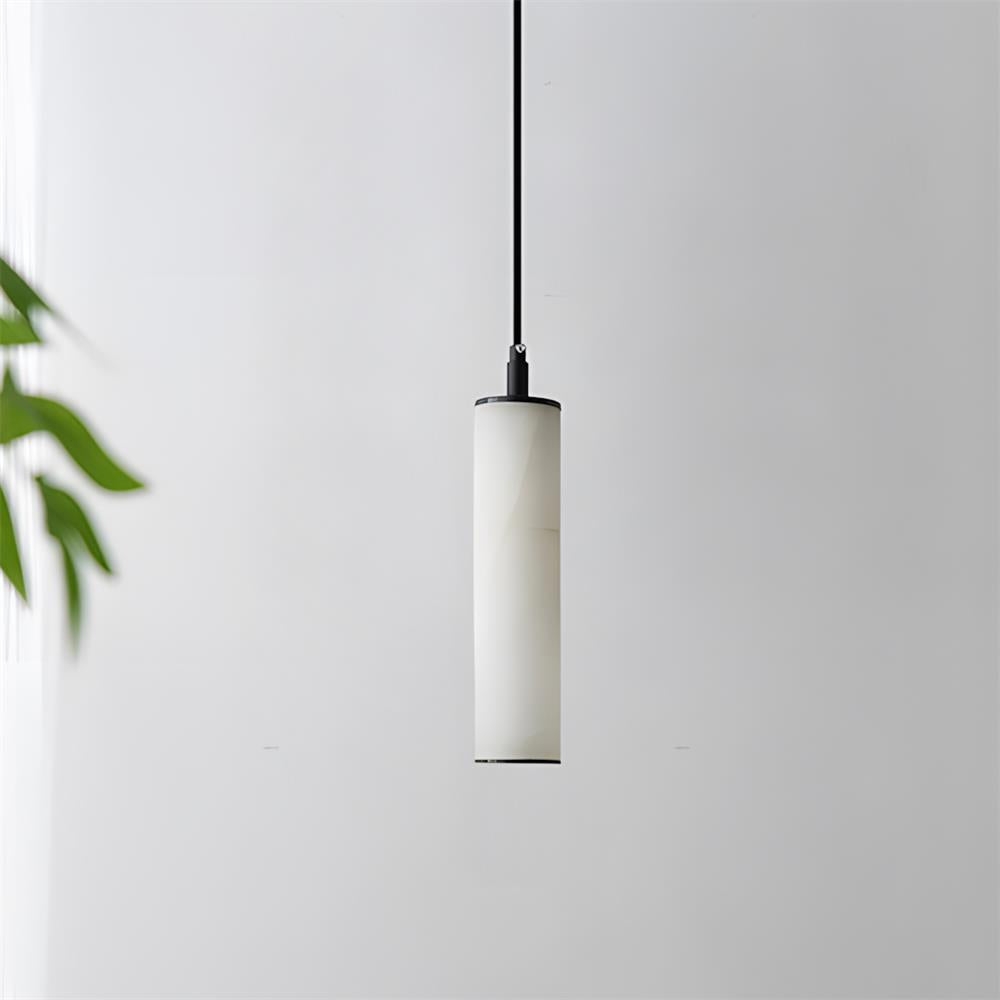 Calder Alabaster Tube Pendant Lamp T1571