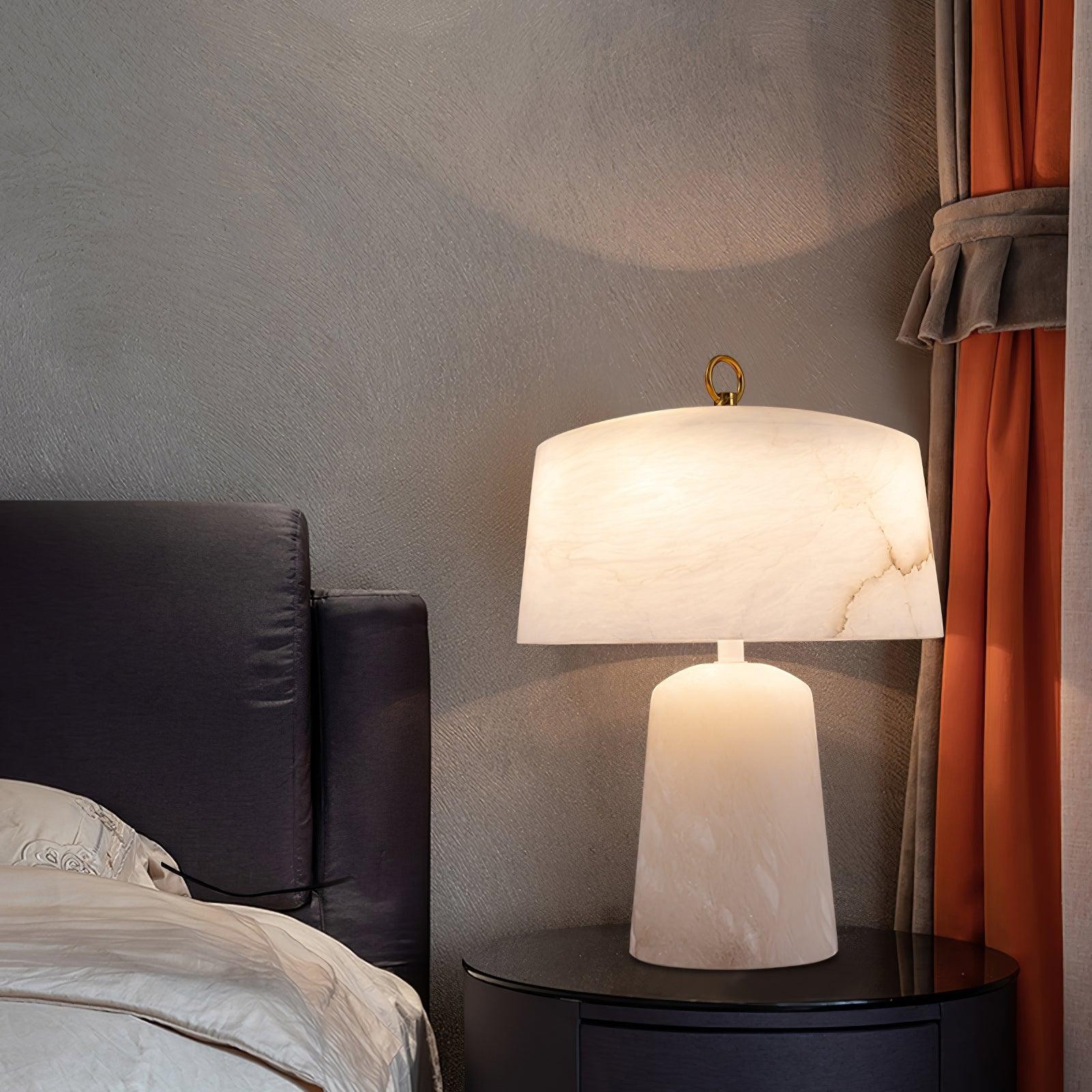 Light Luxury Style Marble Stone Table Lamp M481