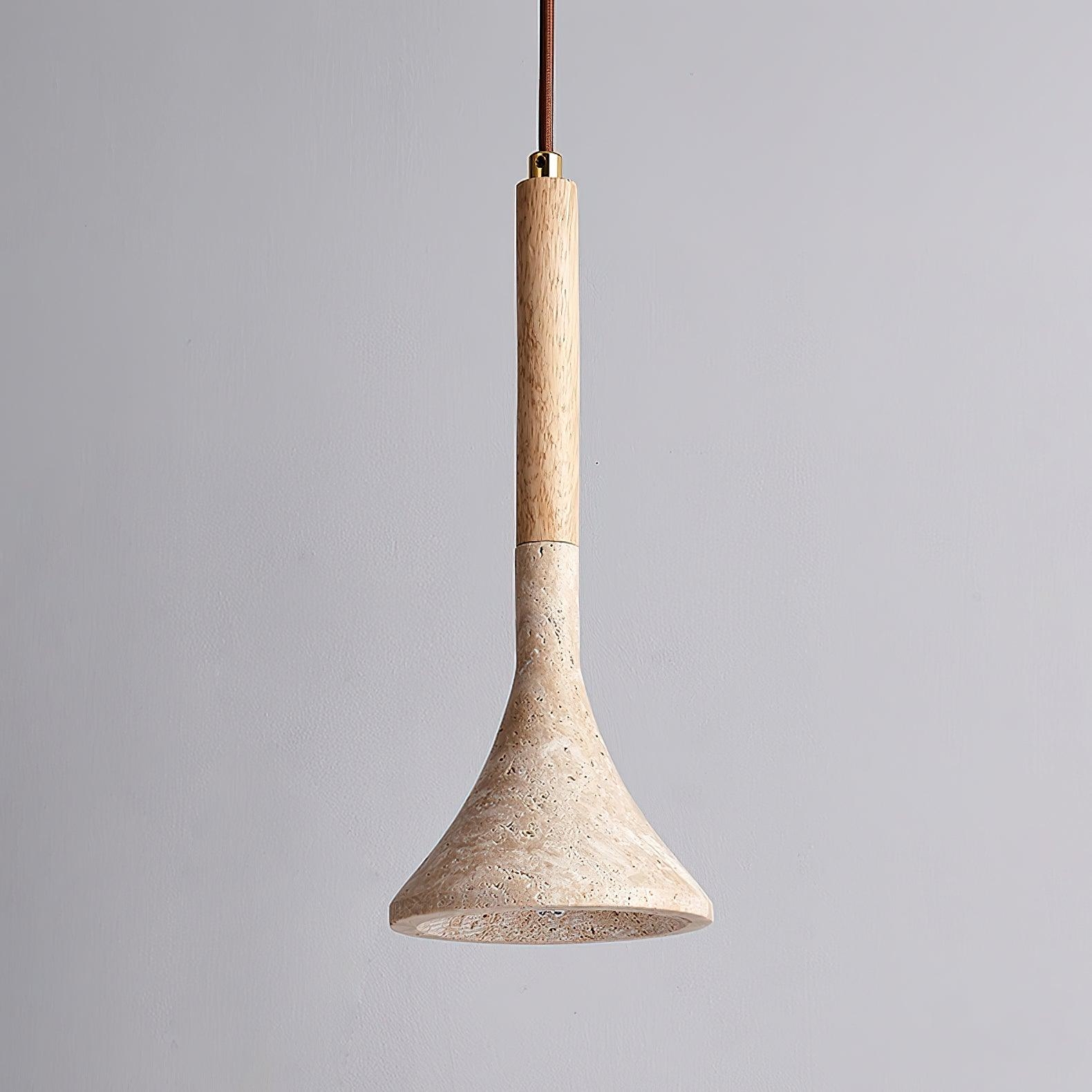Aplomb Japandi Travertine Pendant Lamp T2114