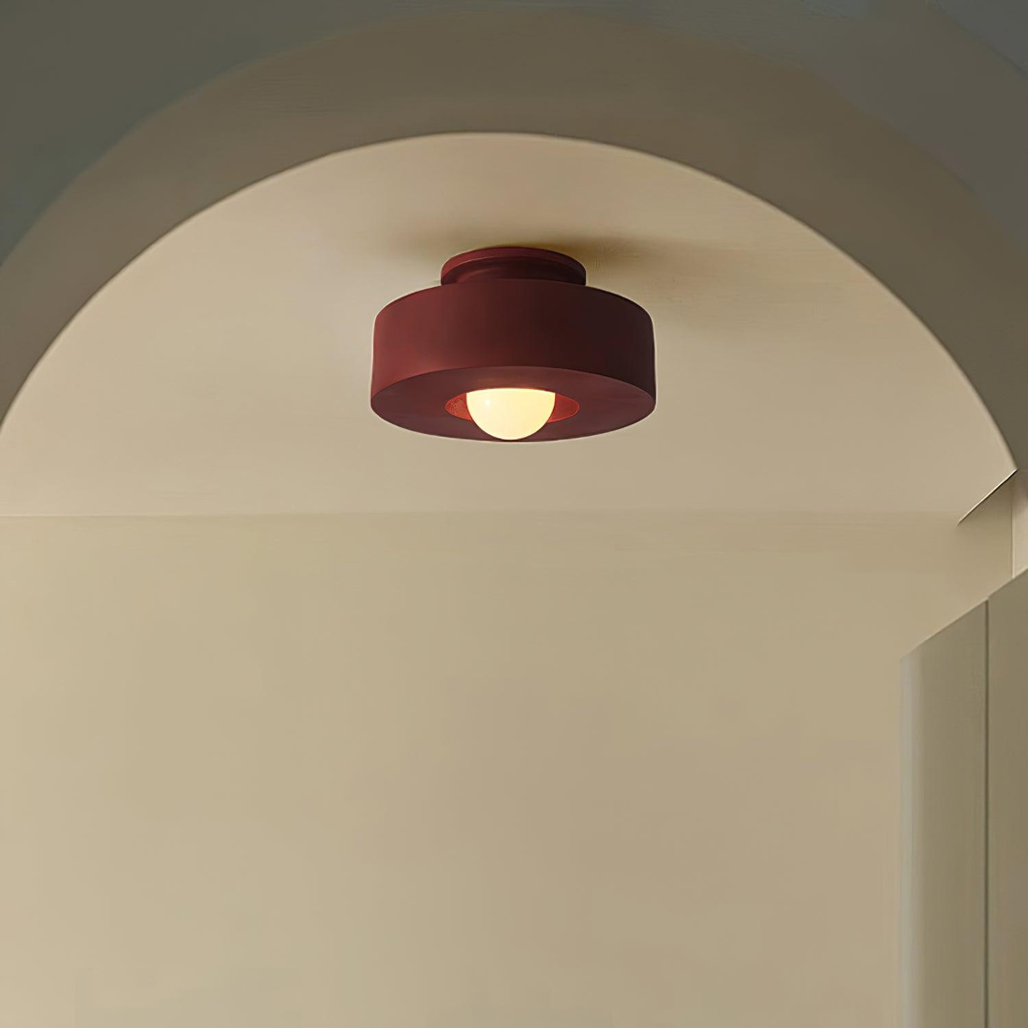 Nordic Minimalist Solid Color Ceiling Lamp S175