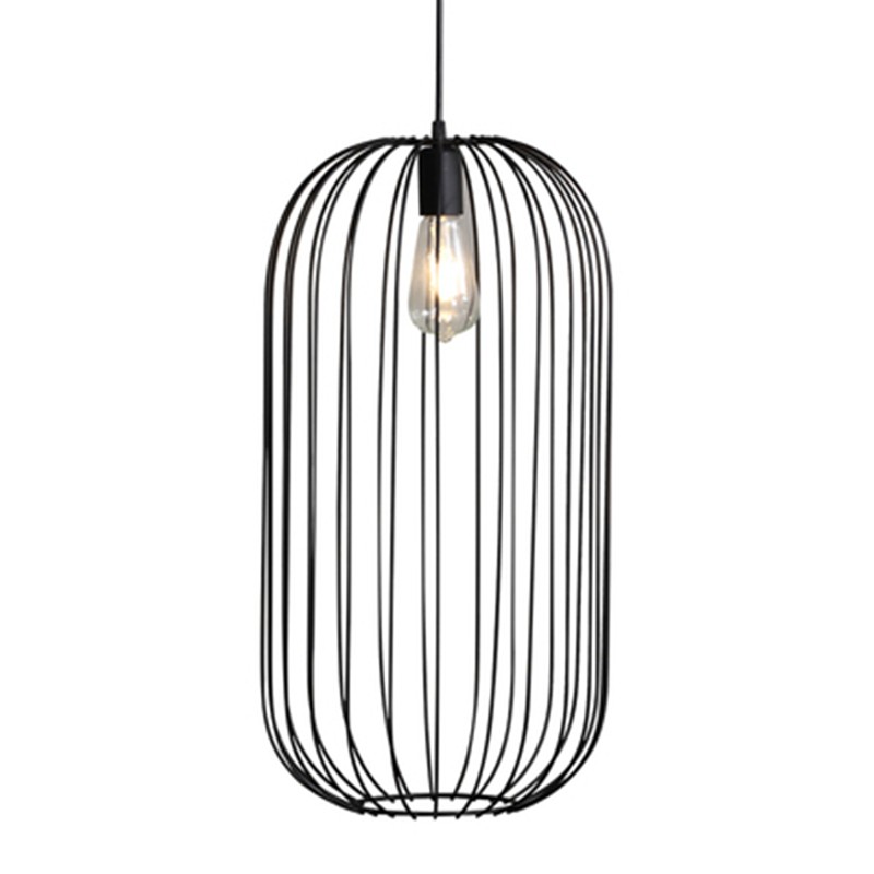 Stripe Cage Pendant Light
