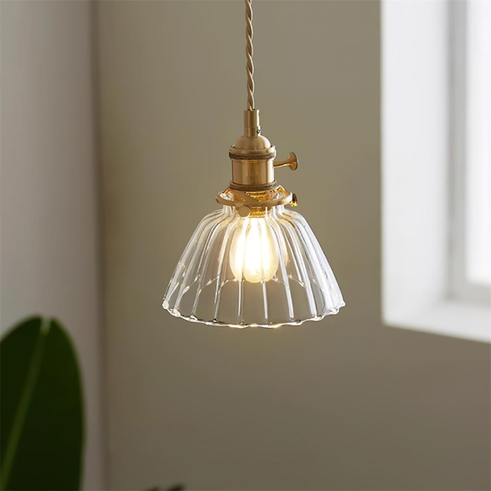 Jasmine Glass Pendant Lamp P025