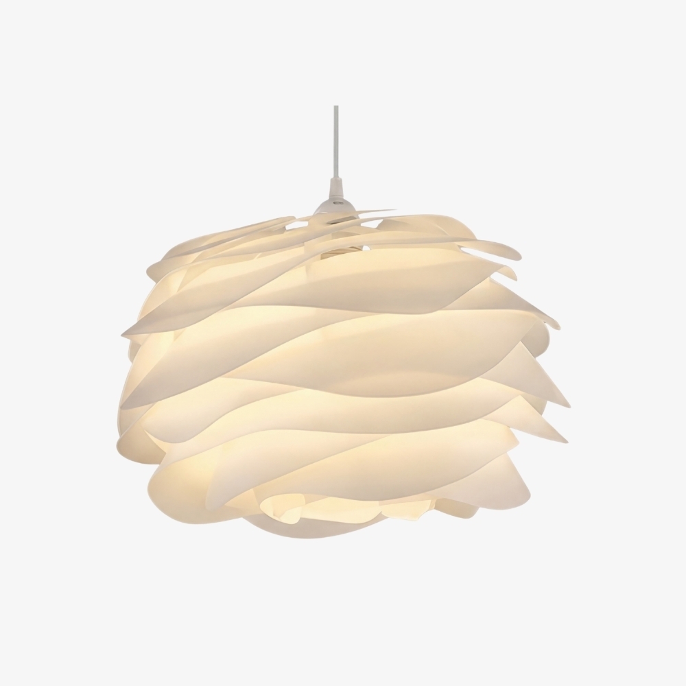 Rose Petal Sculptural Nordic Pendant Lamp - Lamp for Bedroom Glow S397