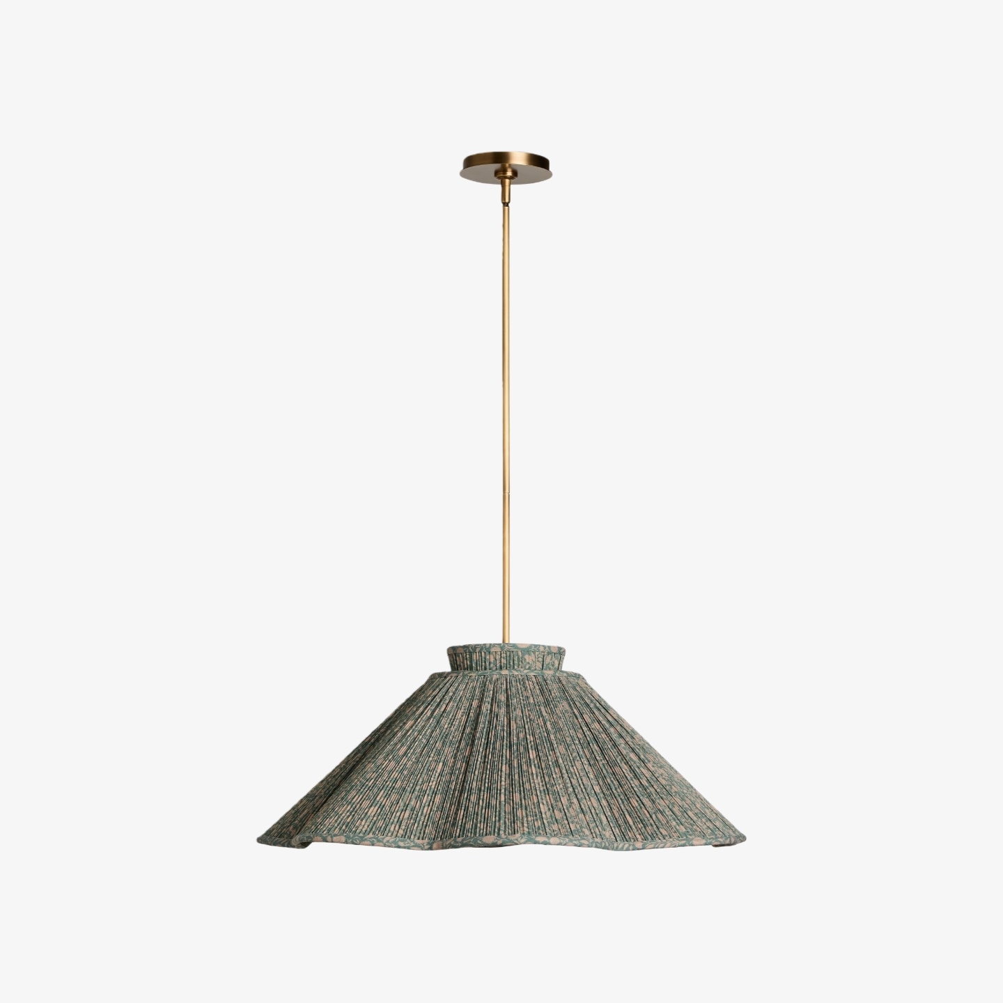 Florevian Modern Linen Pendant Lamp - Art-Inspired Statement Lighting for Dining Space T684