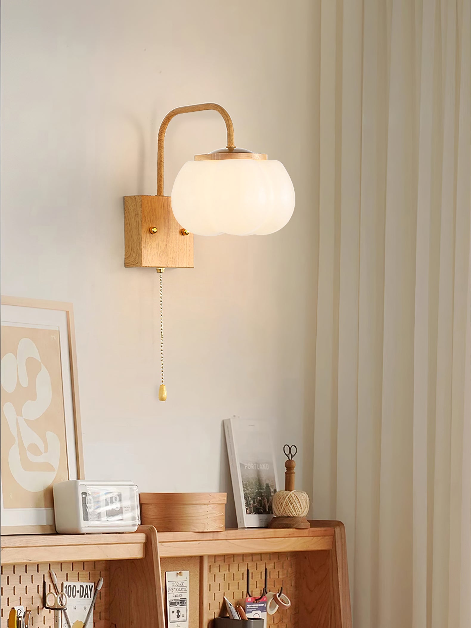 Kapok Flower Wall Lamp T1643