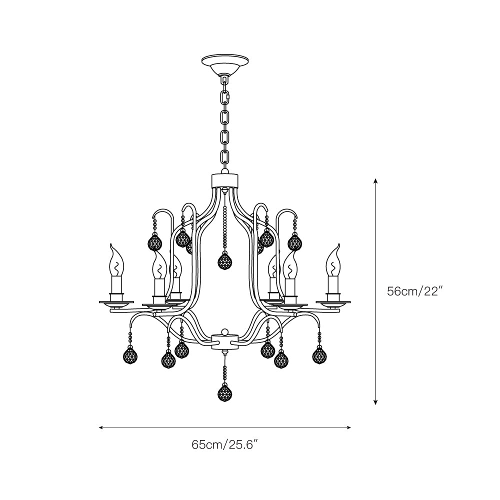 Fairchild Chandelier T1732