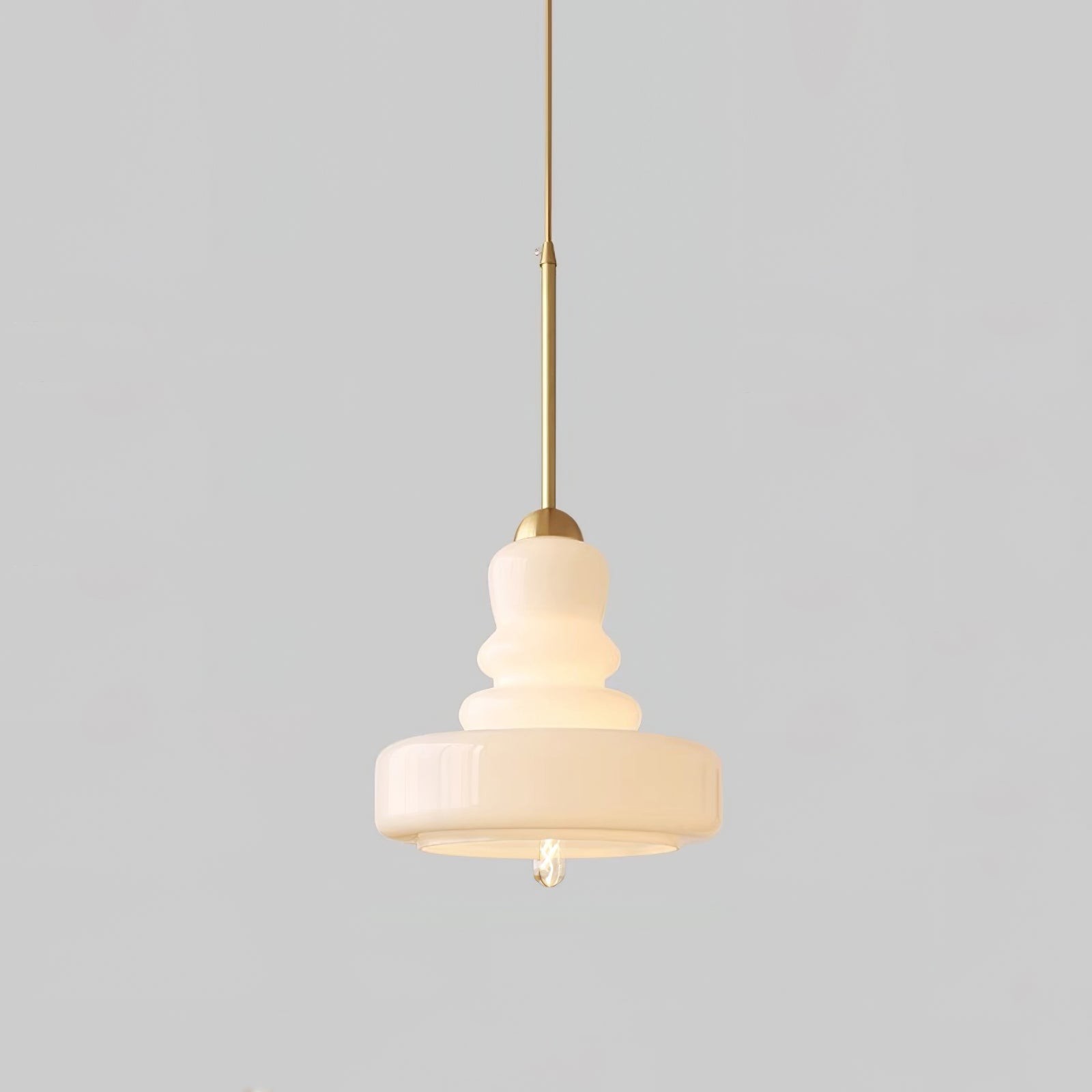 Mid Century Modern Gourd Glass Pendant Light M113