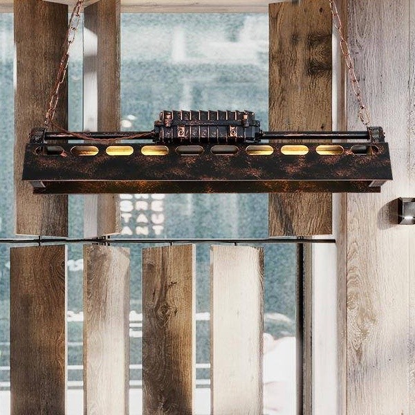 Vintage Industrial Loft Chandelier - Steampunk Style Lighting S222