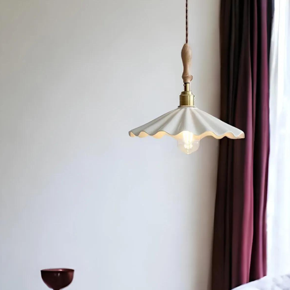 The Ceramic Flute Pendant Light T2098