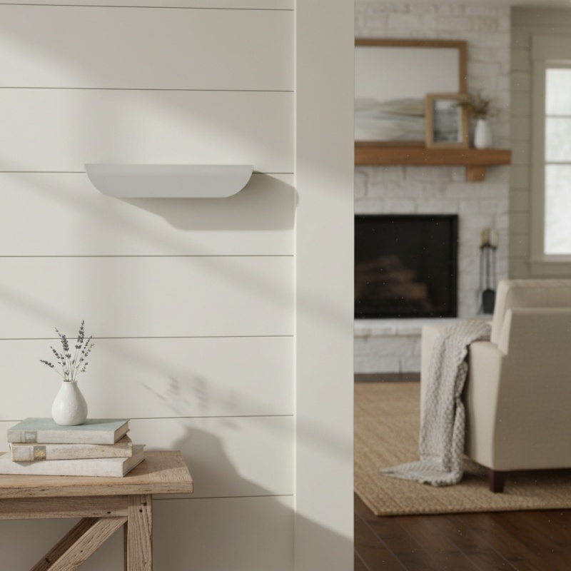 Hidra Modern Metal Wall Sconce - Minimalist Down-Light Sconce for Modern Homes T737