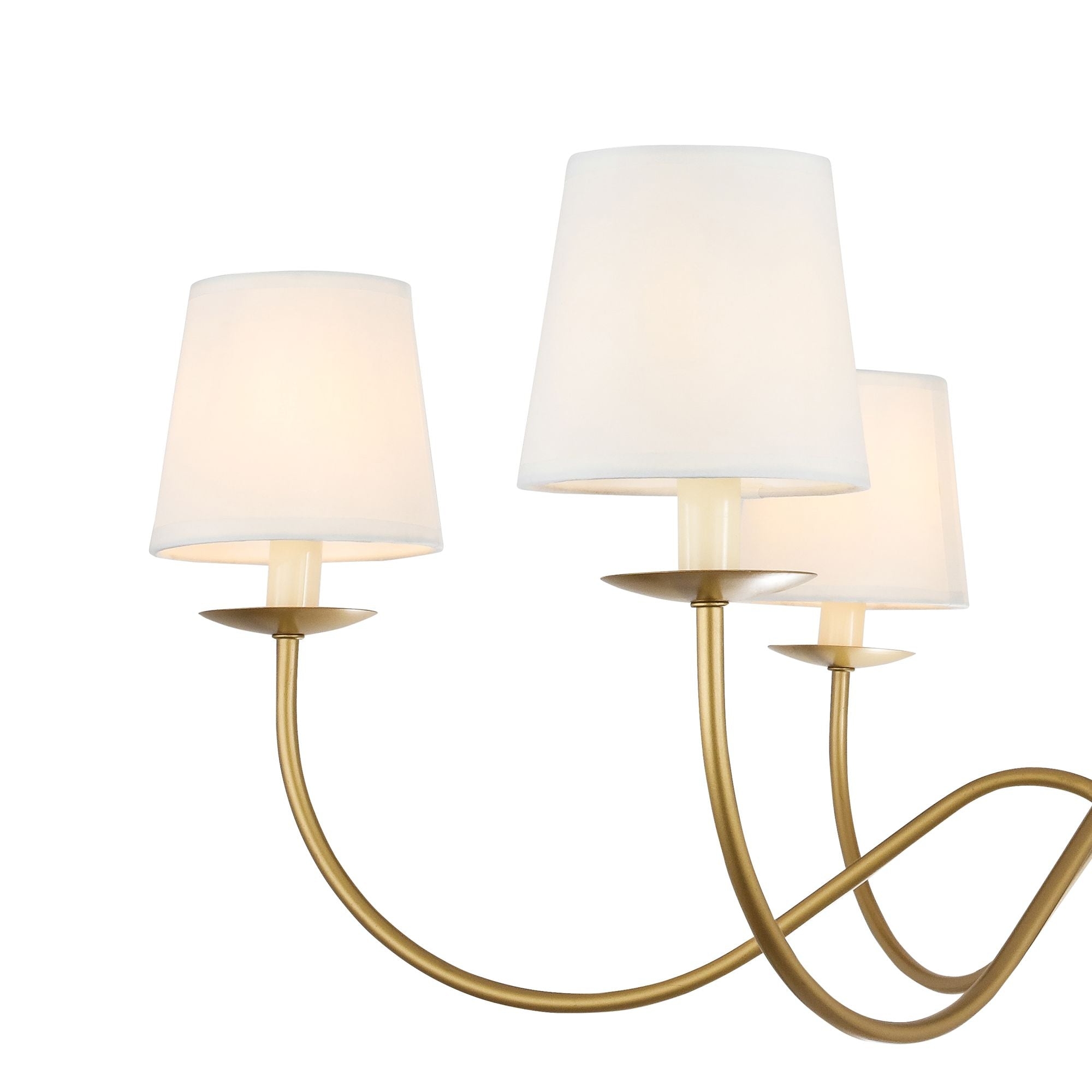 Eclipse Brass Chandelier T1736