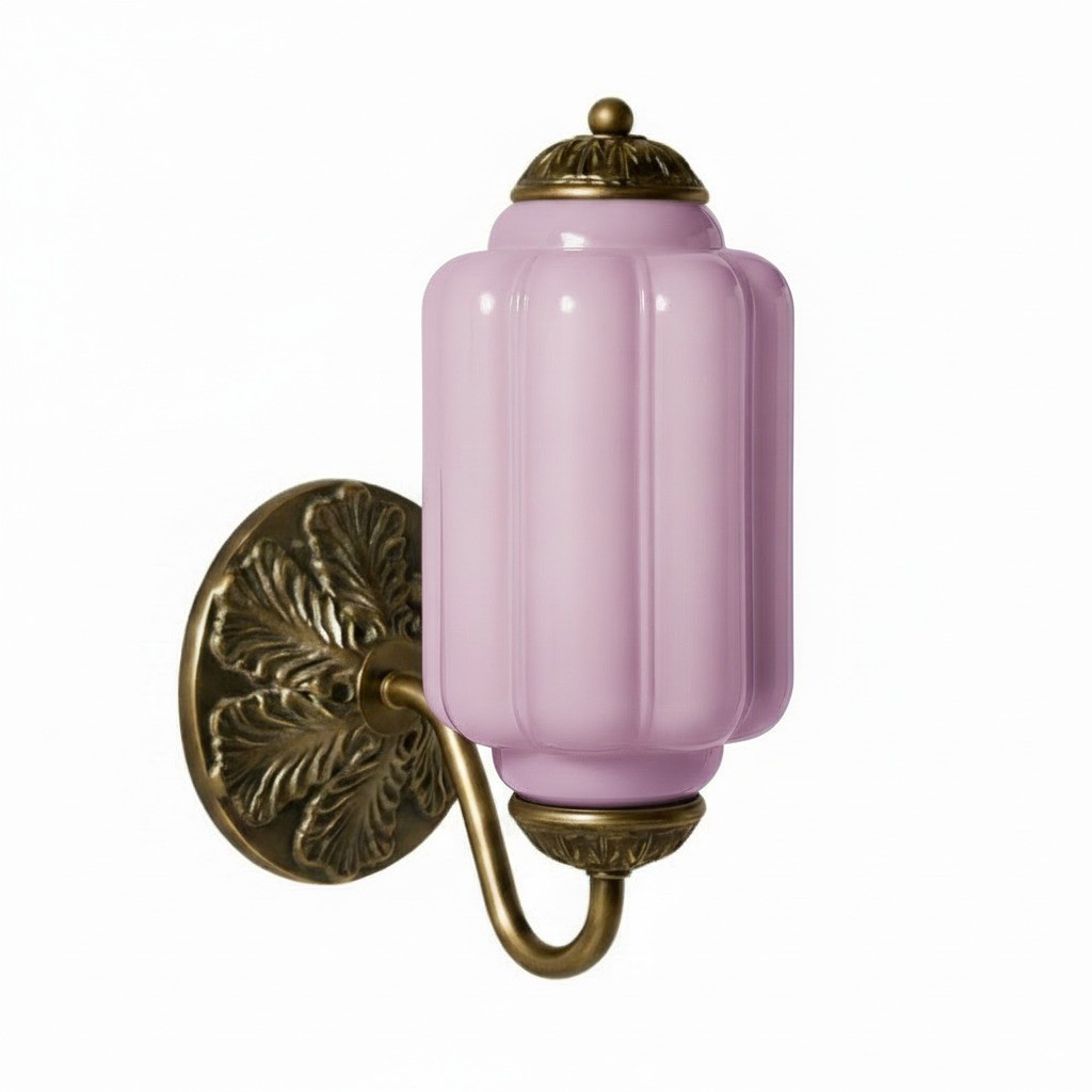 Eloise Vintage Glass Sconce - Elegant Art Deco Wall Lamp M486