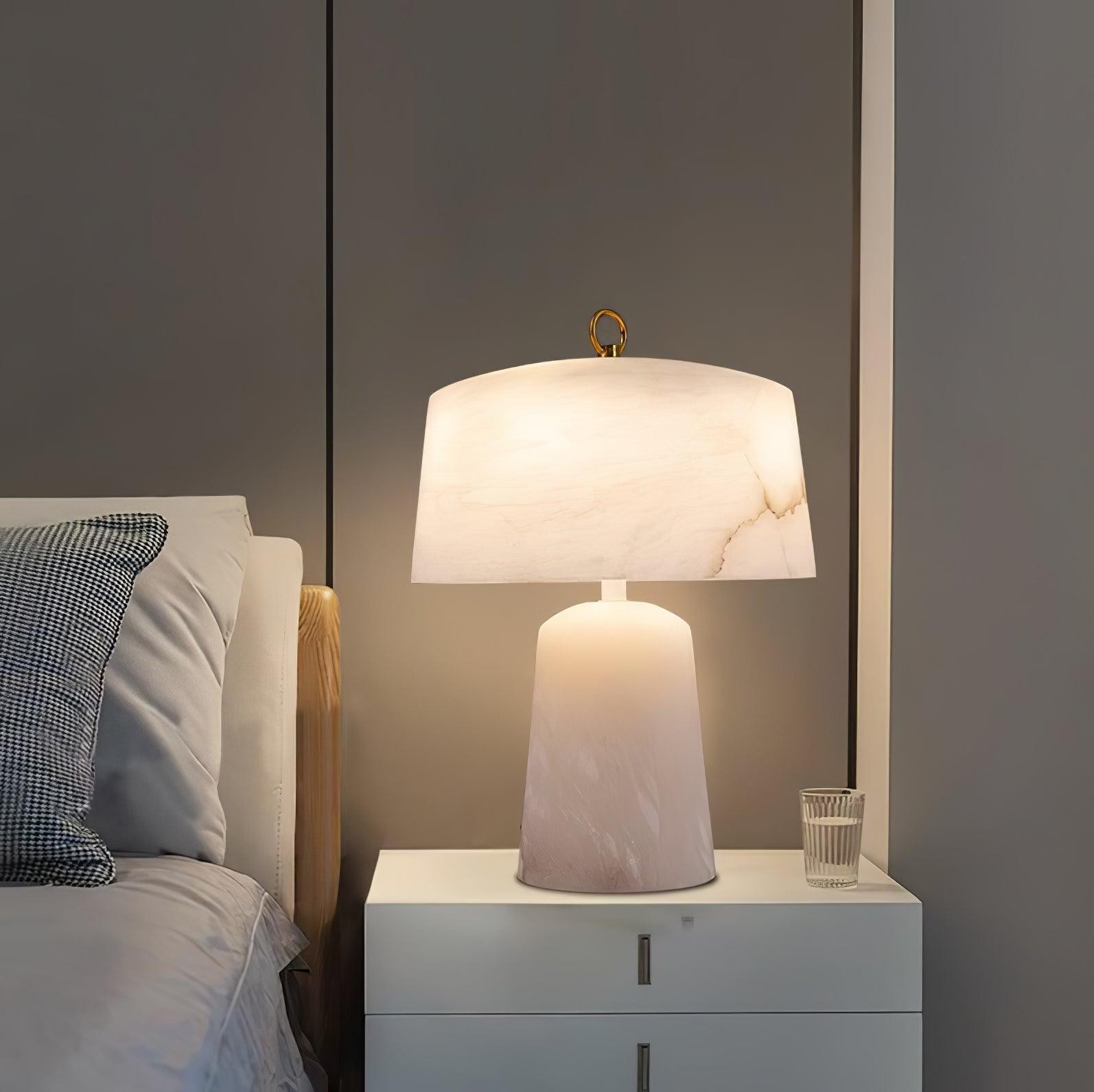Light Luxury Style Marble Stone Table Lamp M481