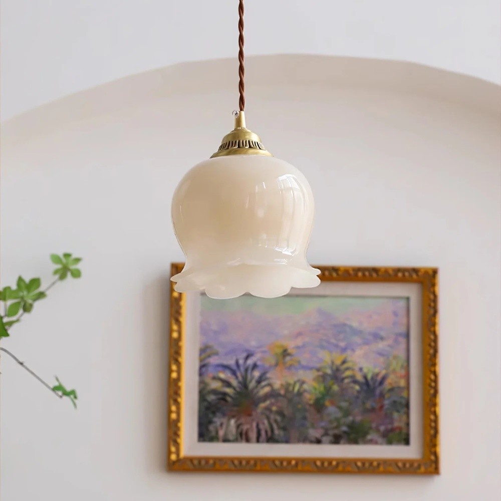 Vintage Valley Flower Pendant Light S163