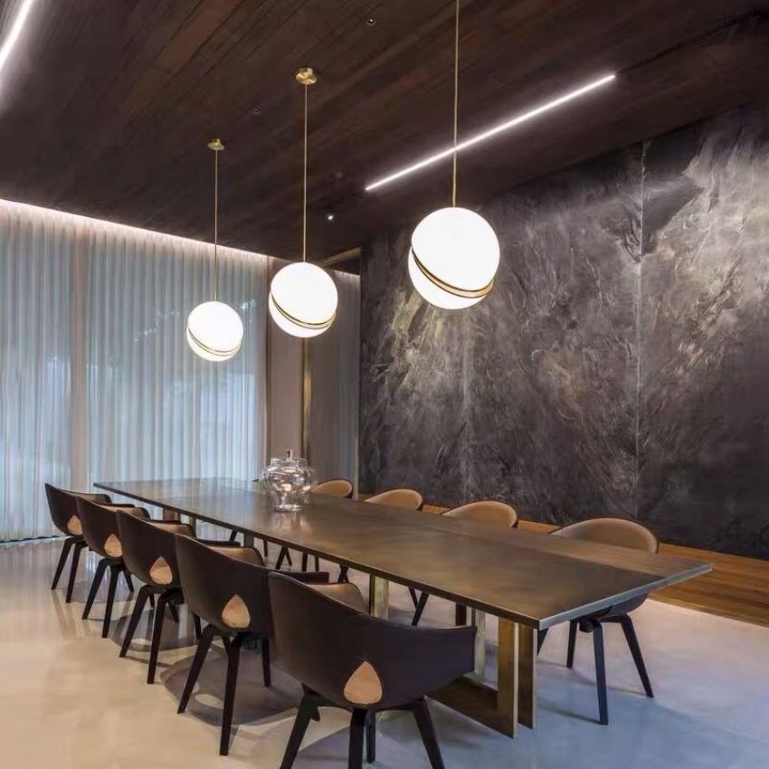 Crescent Pendant Light