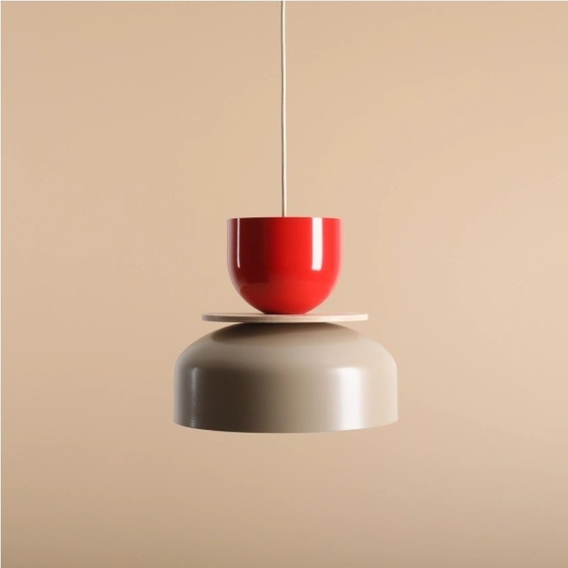 Modern Dual‑Shade Pendant Lamp With Scandinavian Style S227