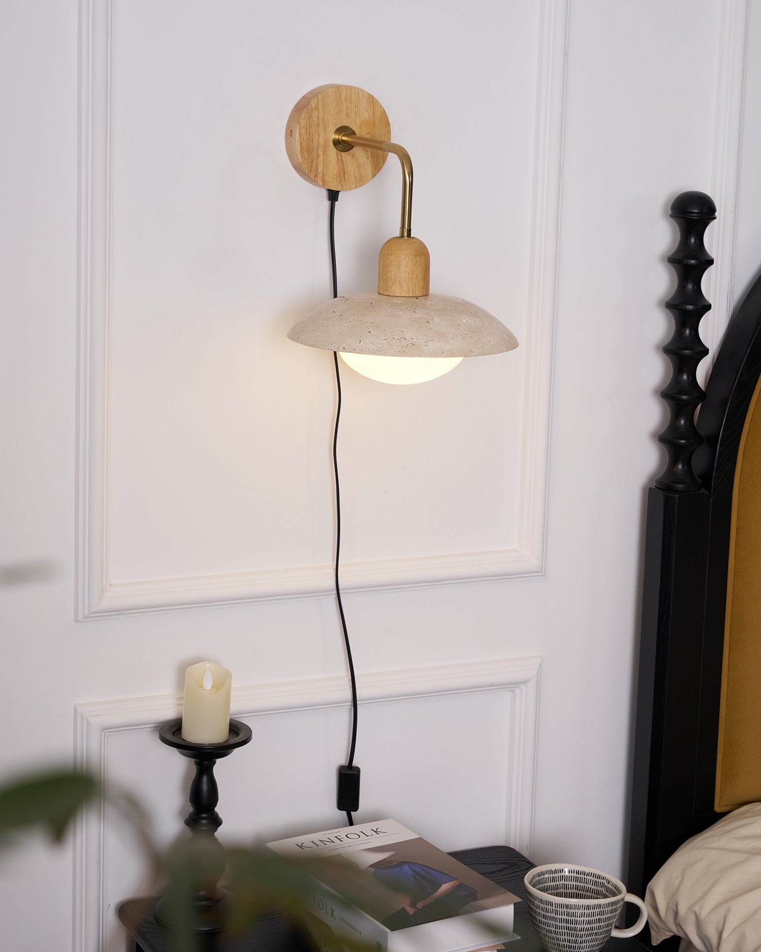 Carolia Plug In Wall Lamp T1281