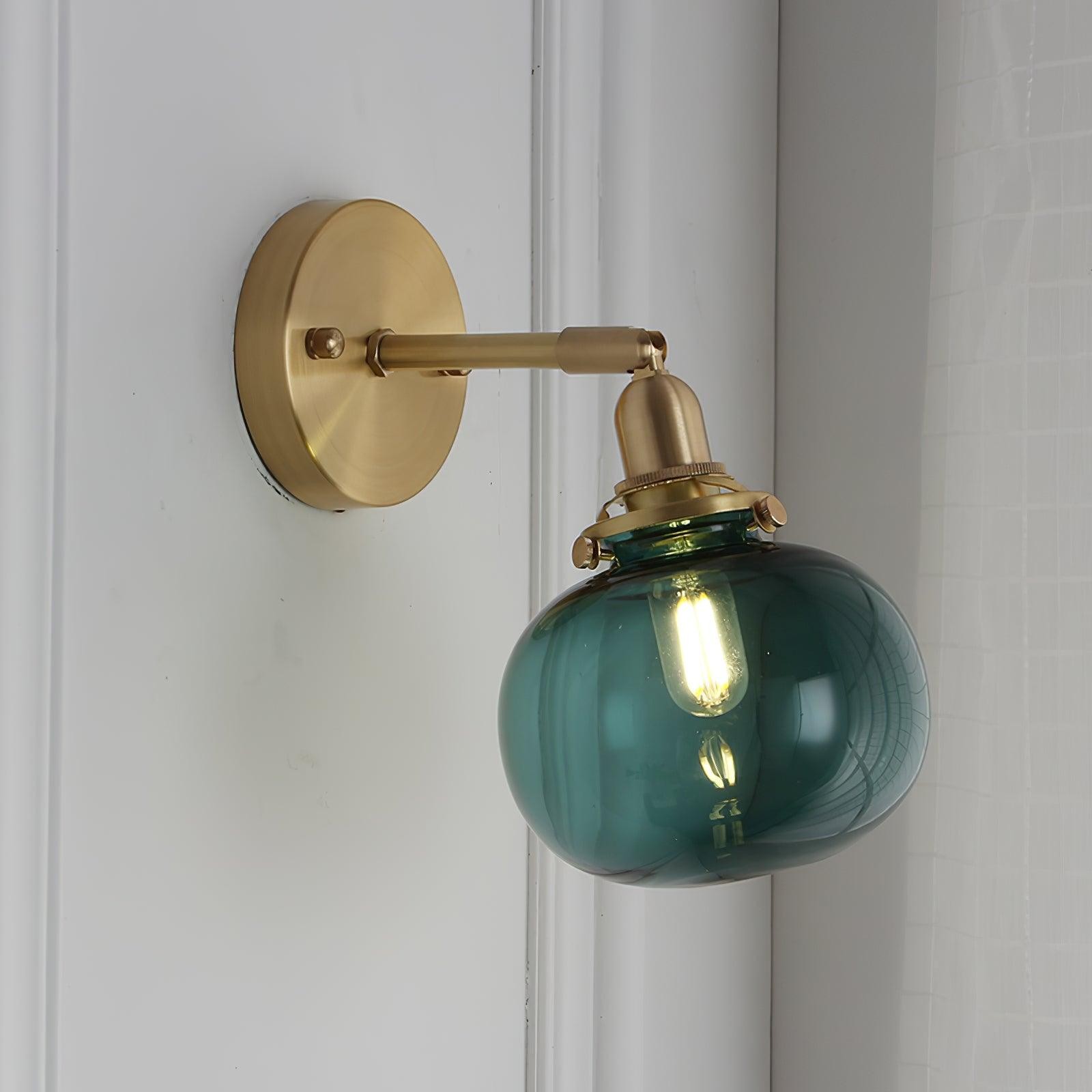 Simple Hallway Entrance Pumpkin Pattern Wall Lamp M108