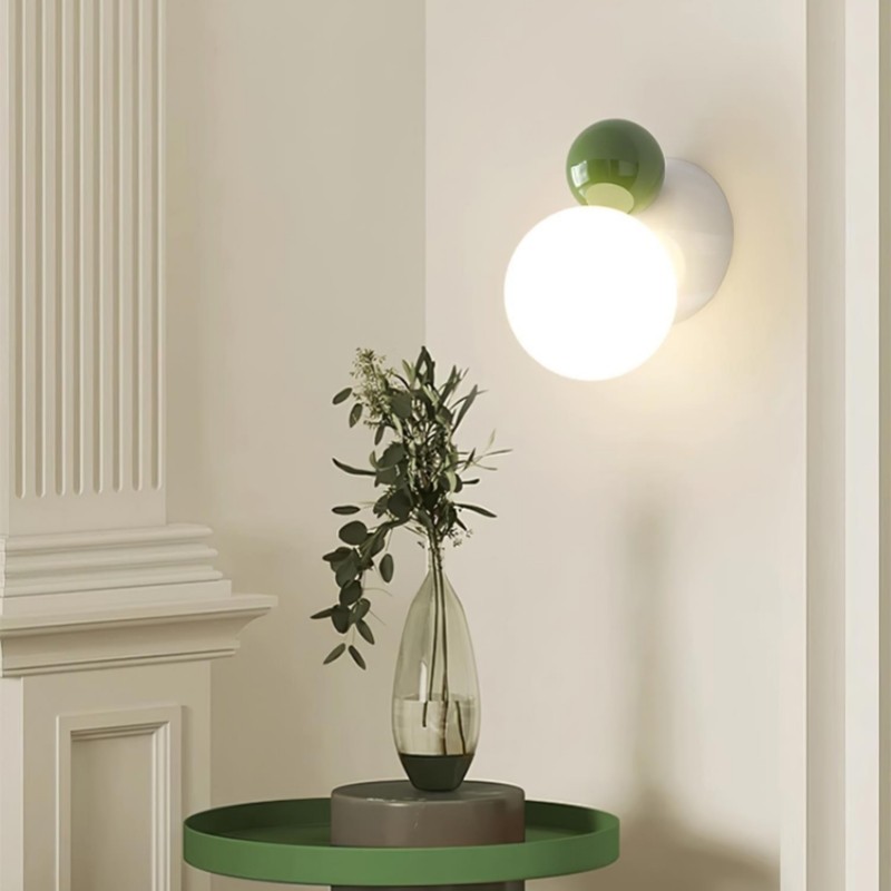 Macaron Globe Metal Wall Light Ceiling Light M124