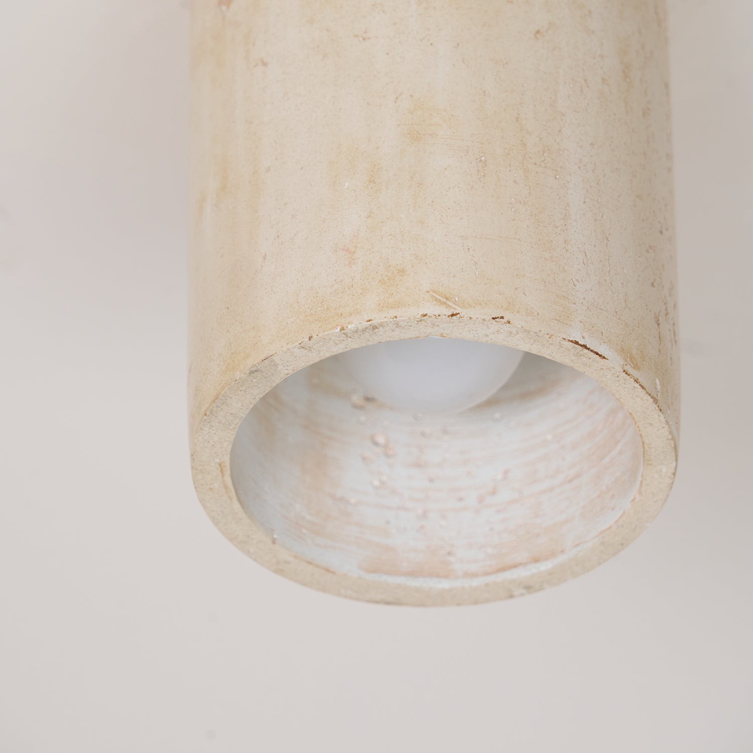 Marble Travertine Column Ceiling Lamp M405