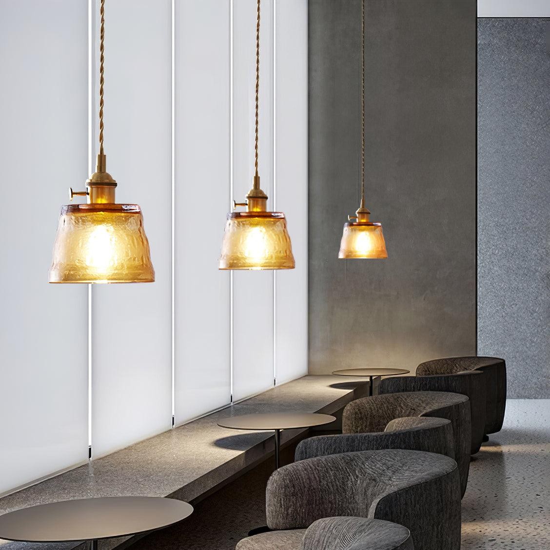 Nordic Simple Glass Cup Pendant Lamp M551