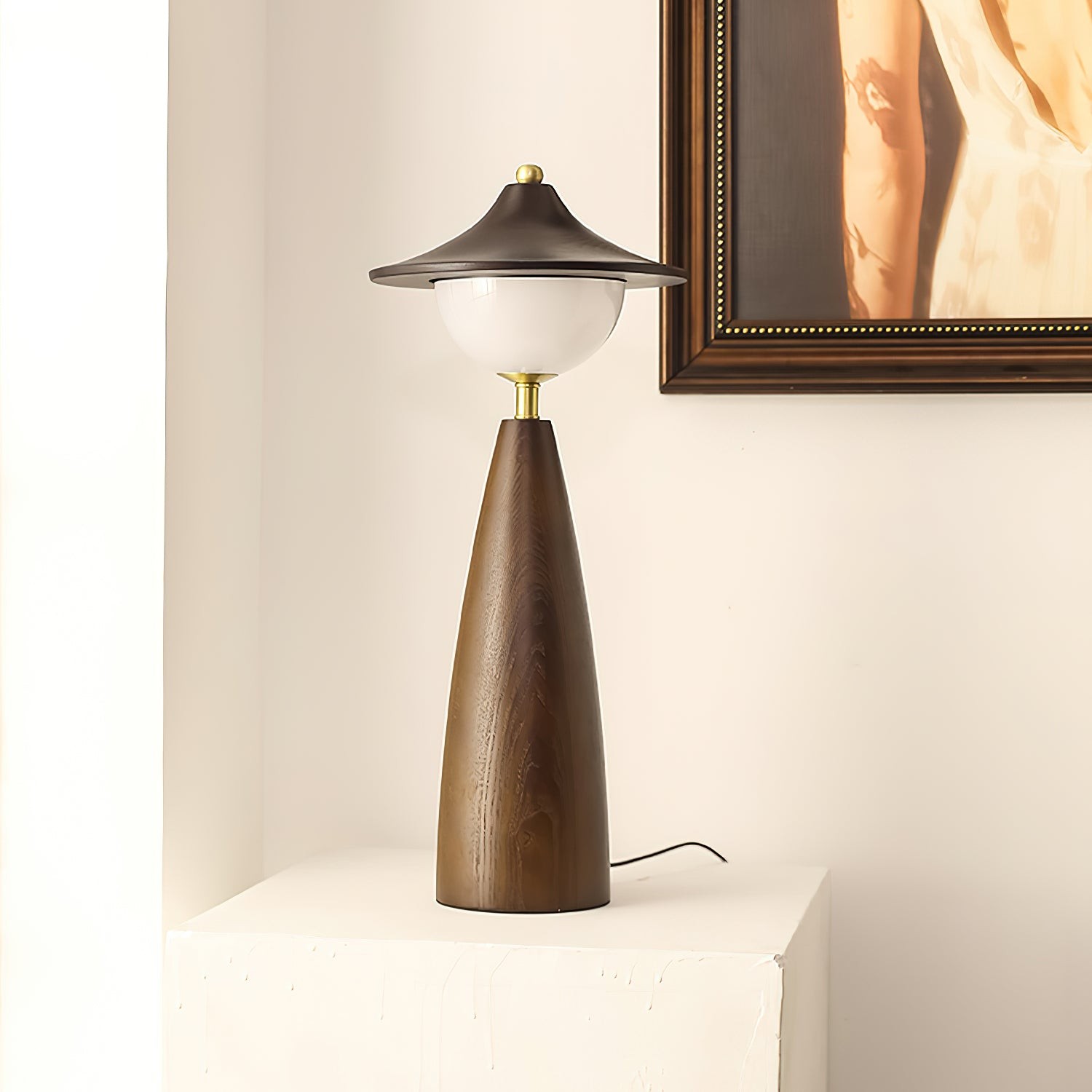 French Retro LED Bedside Table Lamp for Bedroom M225