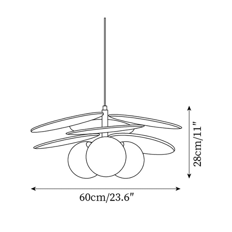 Medieval Rattan Pendant Lamp P042