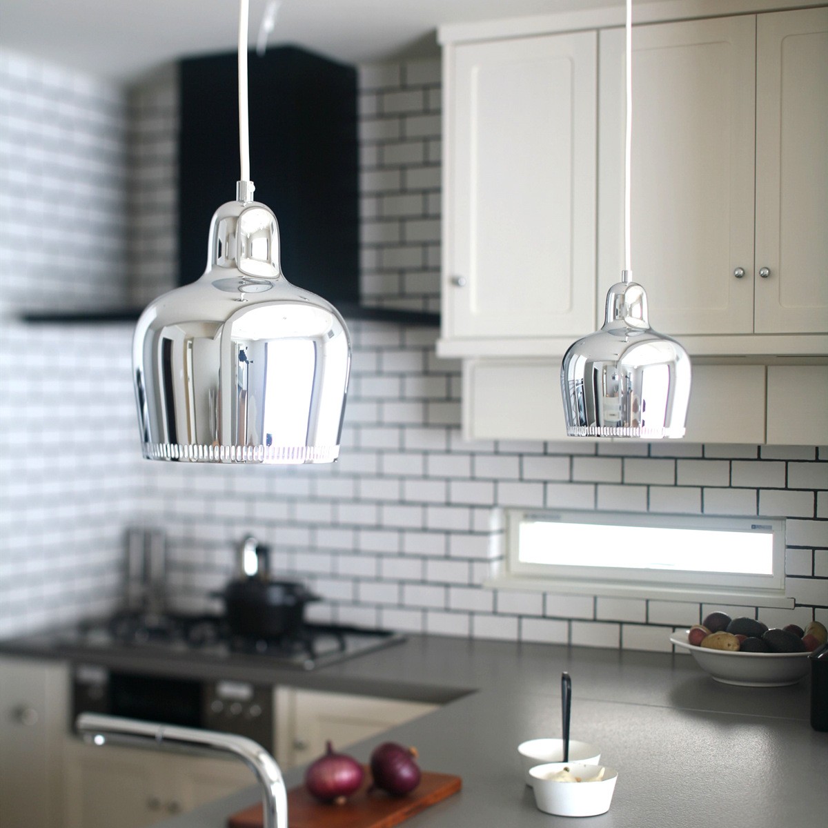 Golden Bell Pendant Lamp