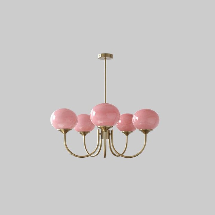 Bauhaus Glass Ball Marshmallow Chandelier S200